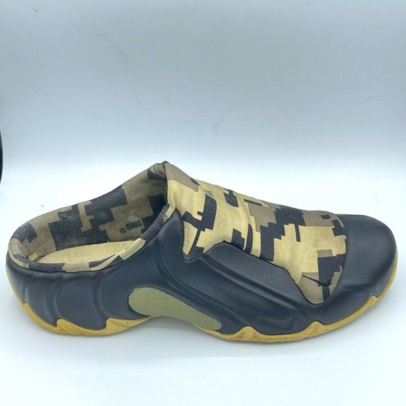 RARE 1990s OG Nike Clogposite JAPAN Slide - Digital Camouflage - US Size 8 M - Picture 3 of 16